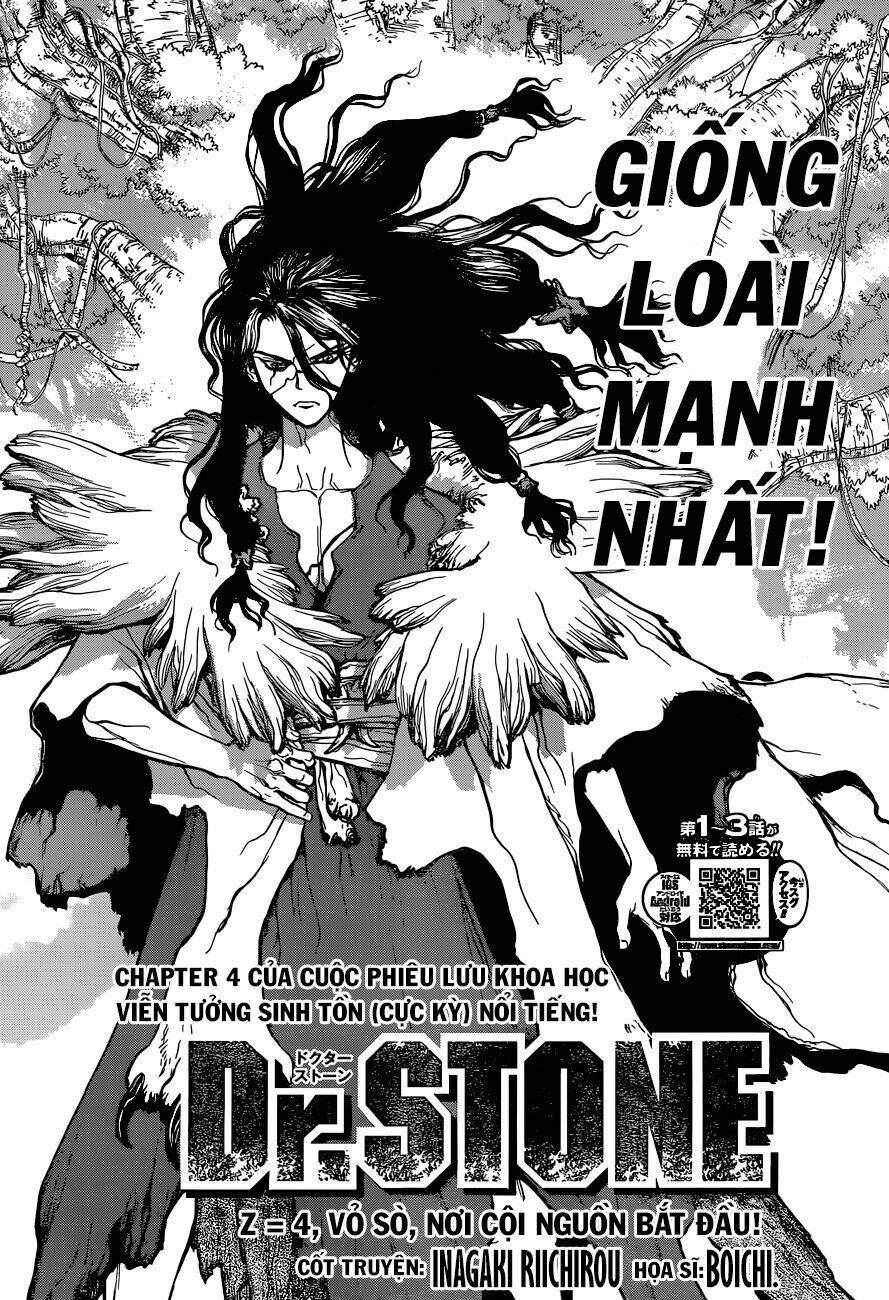 Dr.stone - Hồi Sinh Thế Giới: Chapter 4