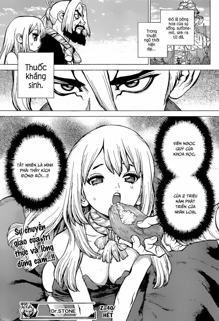Dr.stone - Hồi Sinh Thế Giới: Chapter 40