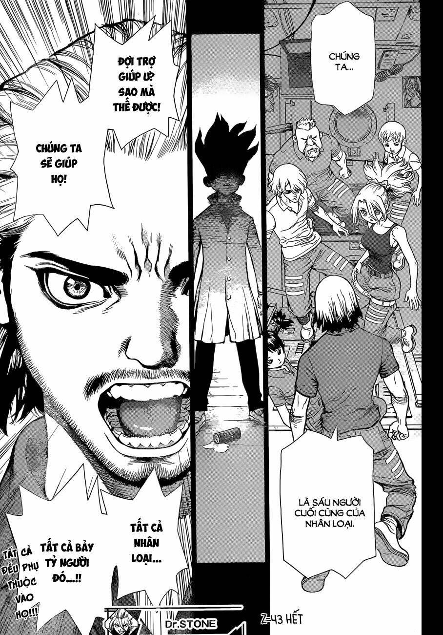 Dr.stone - Hồi Sinh Thế Giới: Chapter 43