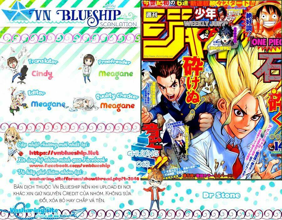 Dr.stone - Hồi Sinh Thế Giới: Chapter 62