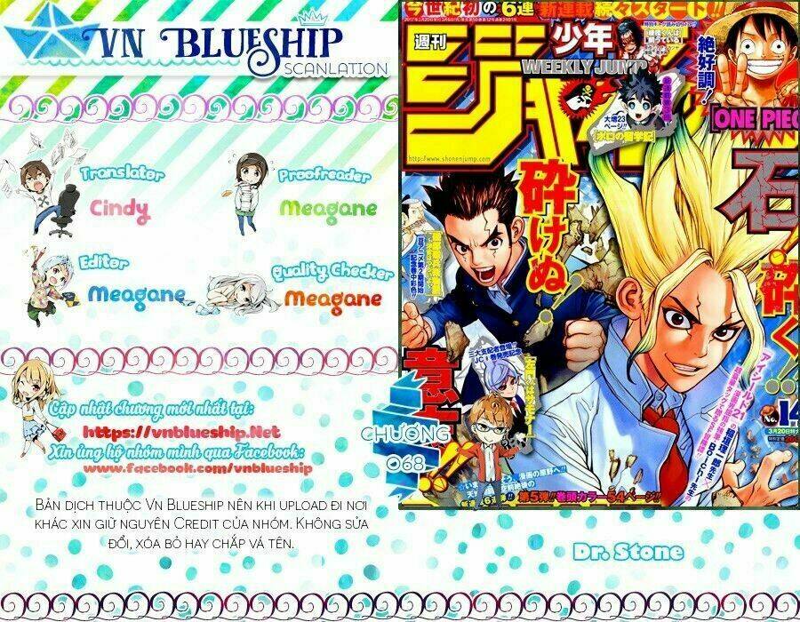 Dr.stone - Hồi Sinh Thế Giới: Chapter 68