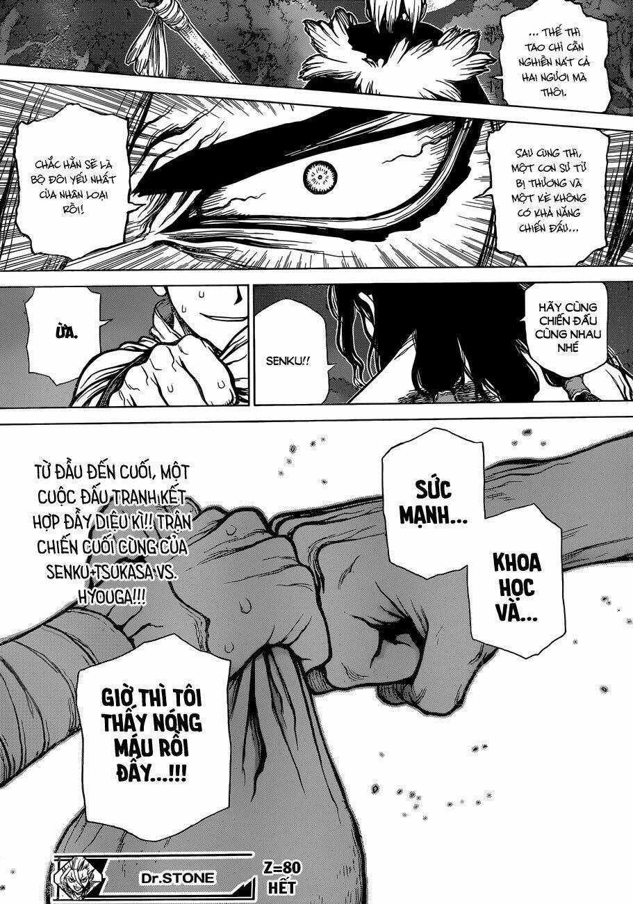 Dr.stone - Hồi Sinh Thế Giới: Chapter 80