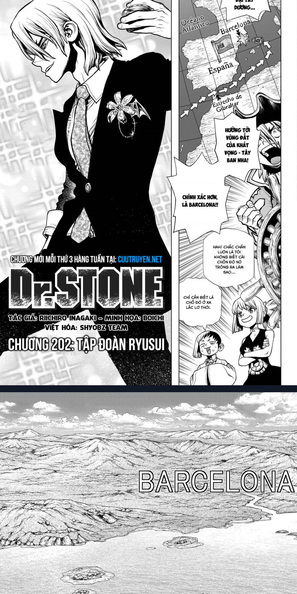 Dr.stone: Chapter 202