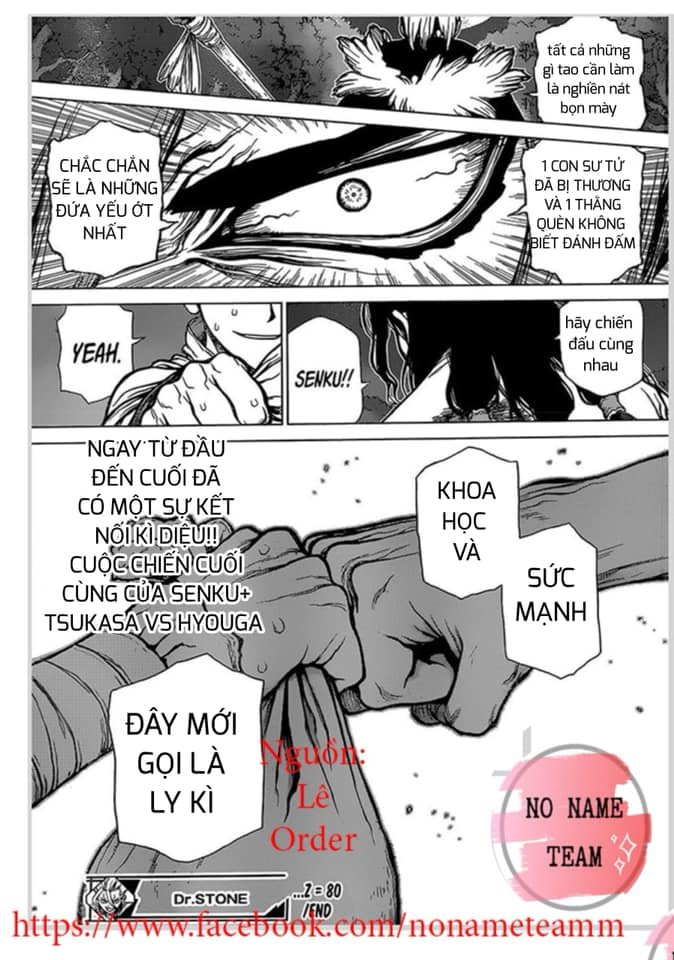 Dr.stone: Chapter 80