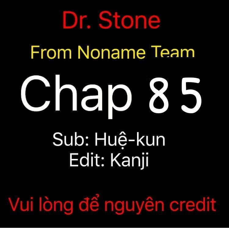 Dr.stone: Chapter 85