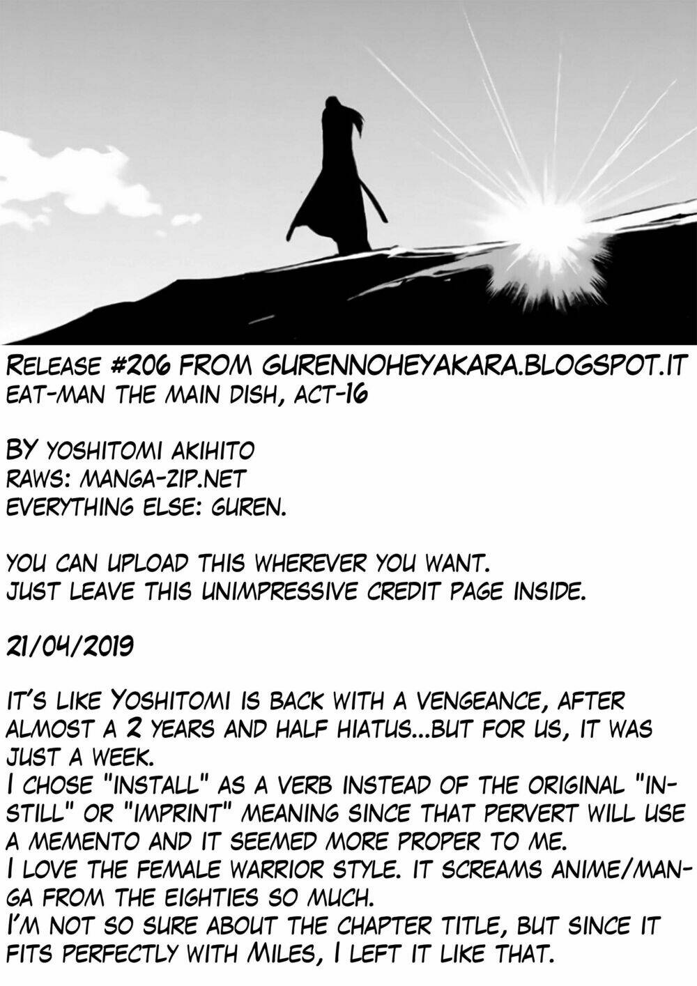Eat-man: The Main Dish: Chapter 16