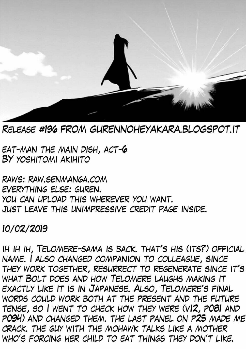 Eat-man: The Main Dish: Chapter 6