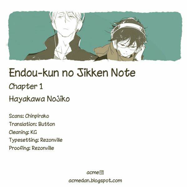 Endou-Kun No Jikken Note: Chapter 2