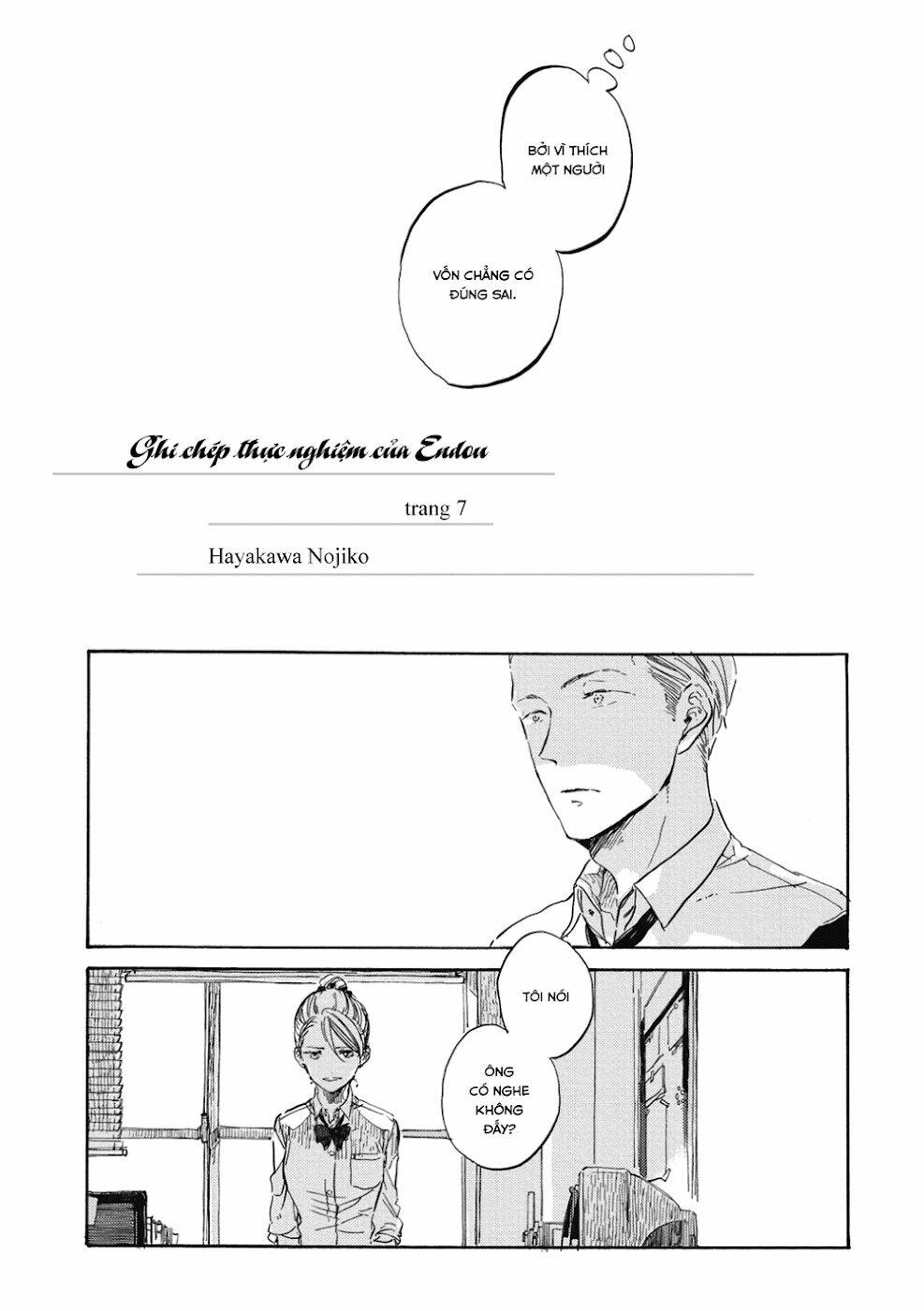 Endou-Kun No Jikken Note: Chapter 7