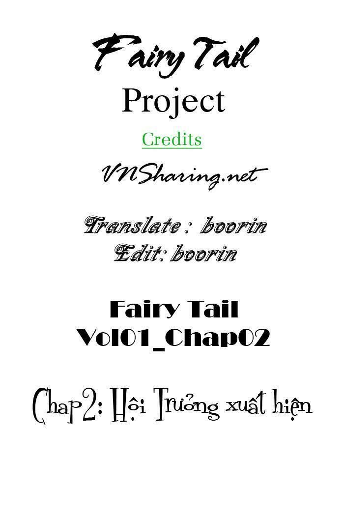 Fairy Tail: Chapter 2