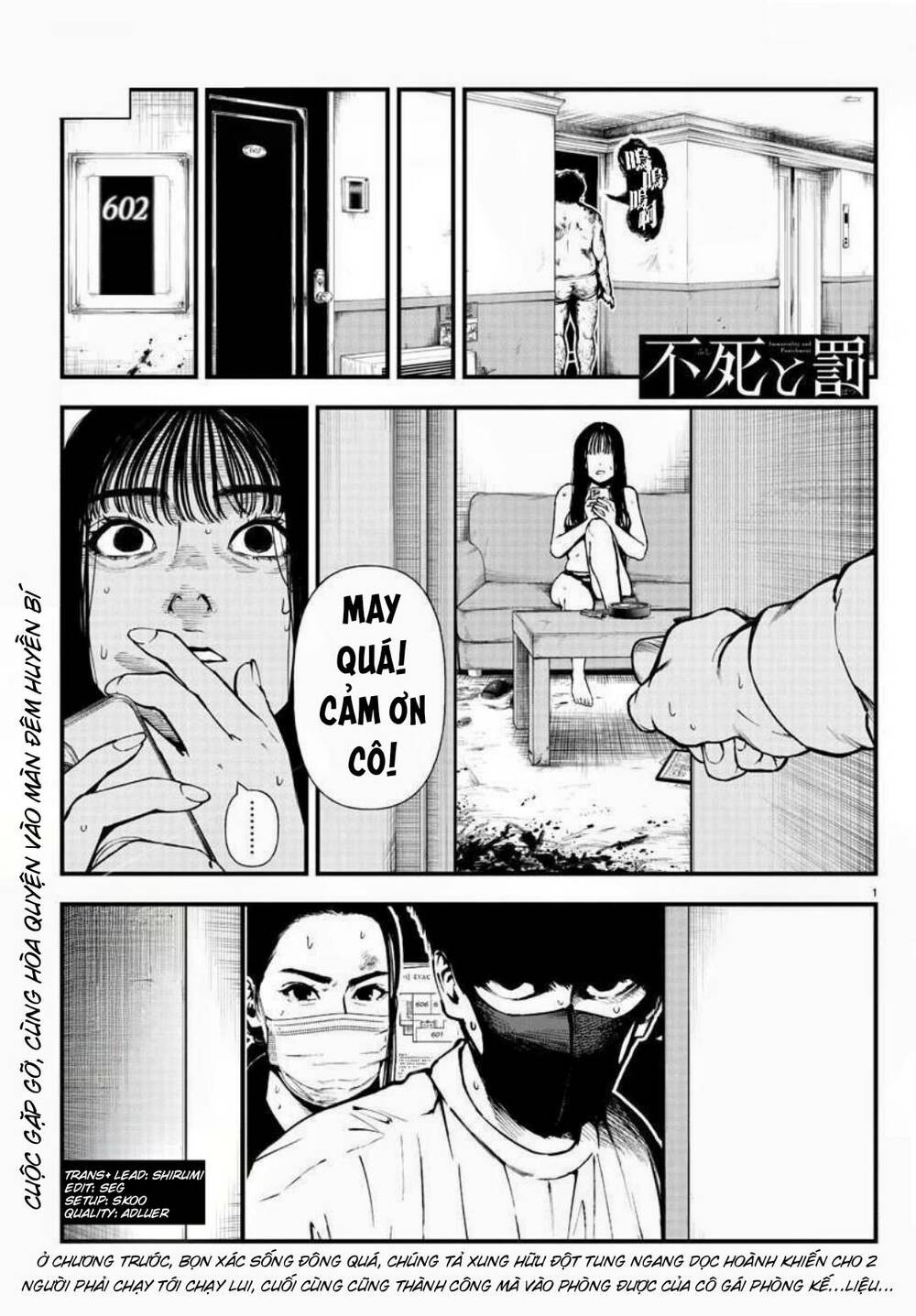 Fushi To Batsu: Đại Dịch Xác Sống: Chapter 10