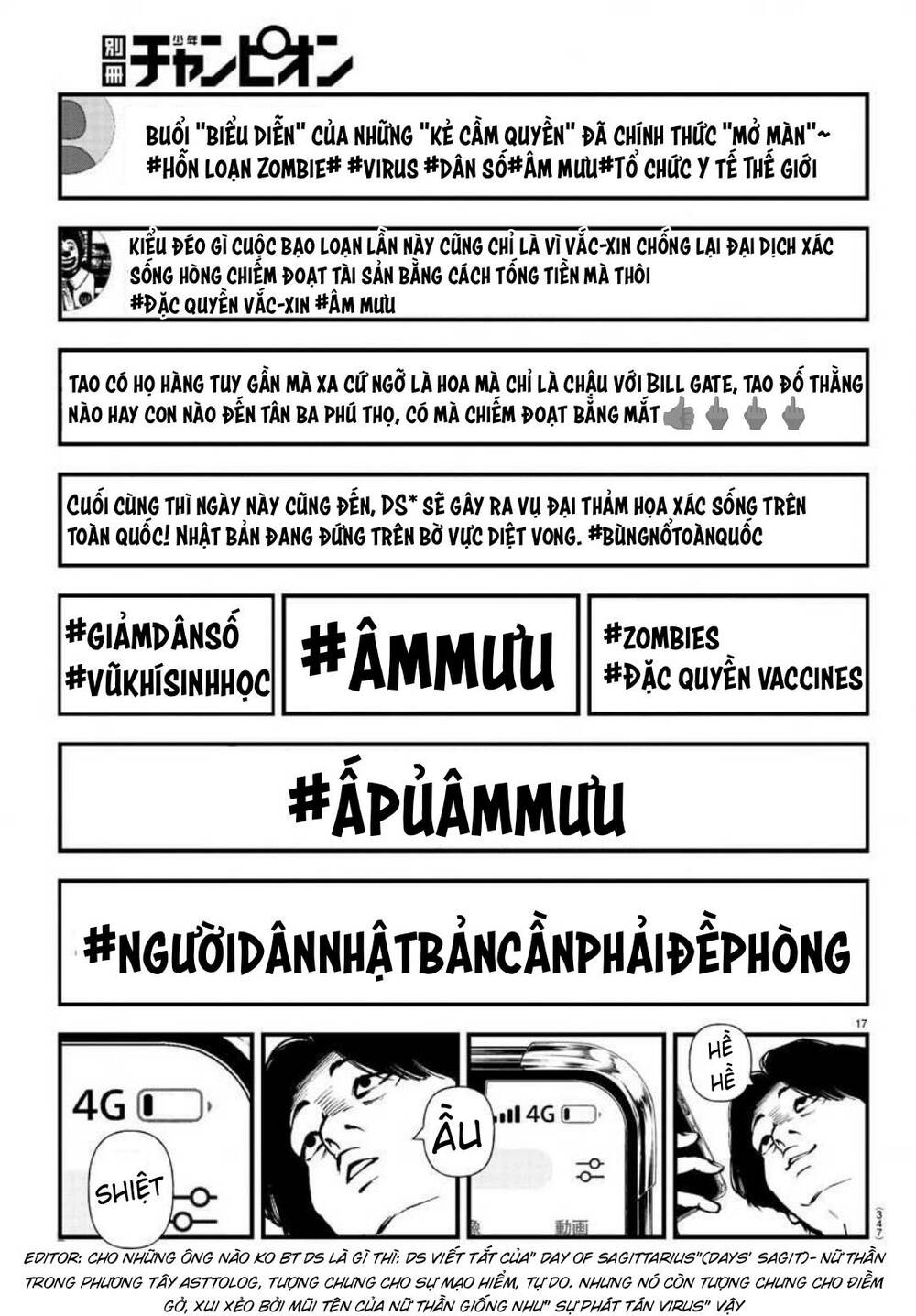 Fushi To Batsu: Đại Dịch Xác Sống: Chapter 10