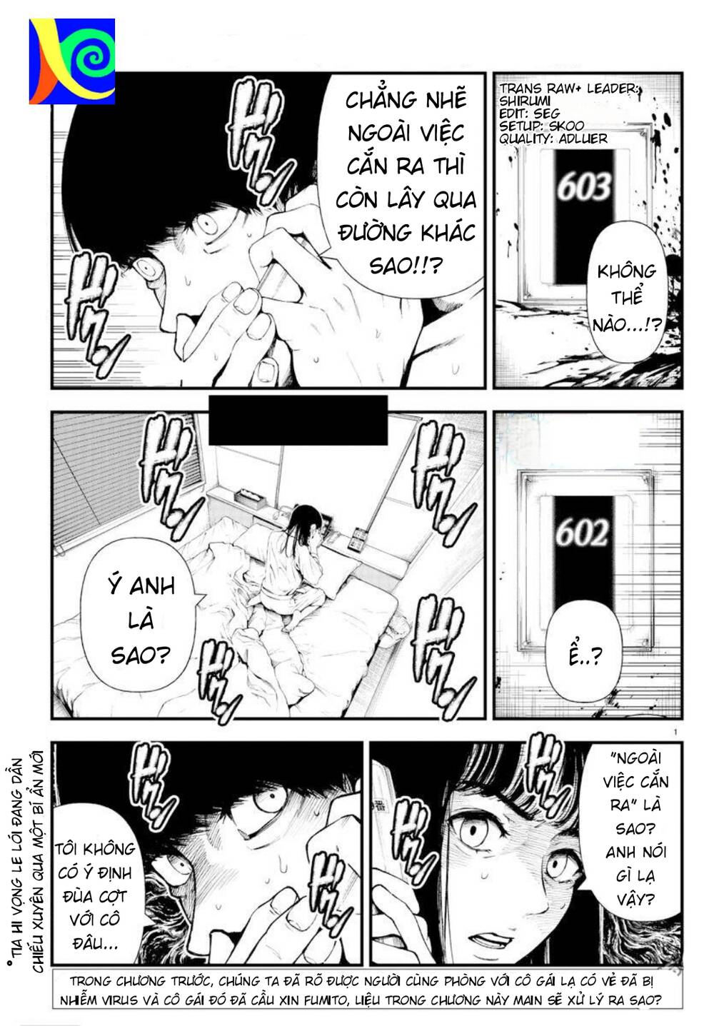 Fushi To Batsu: Đại Dịch Xác Sống: Chapter 3