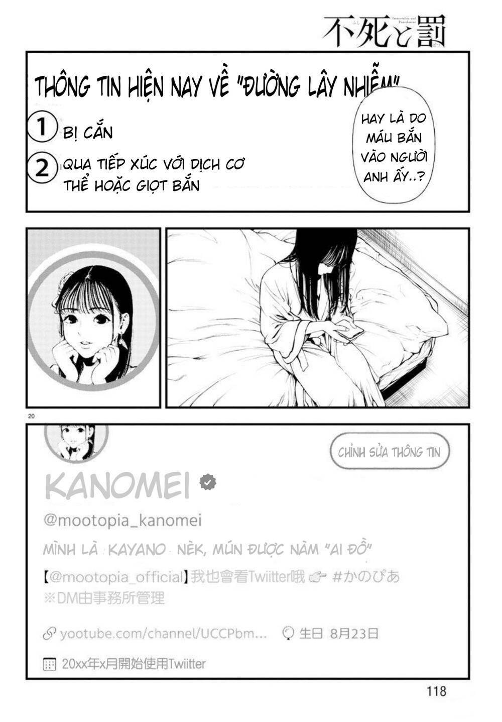 Fushi To Batsu: Đại Dịch Xác Sống: Chapter 7