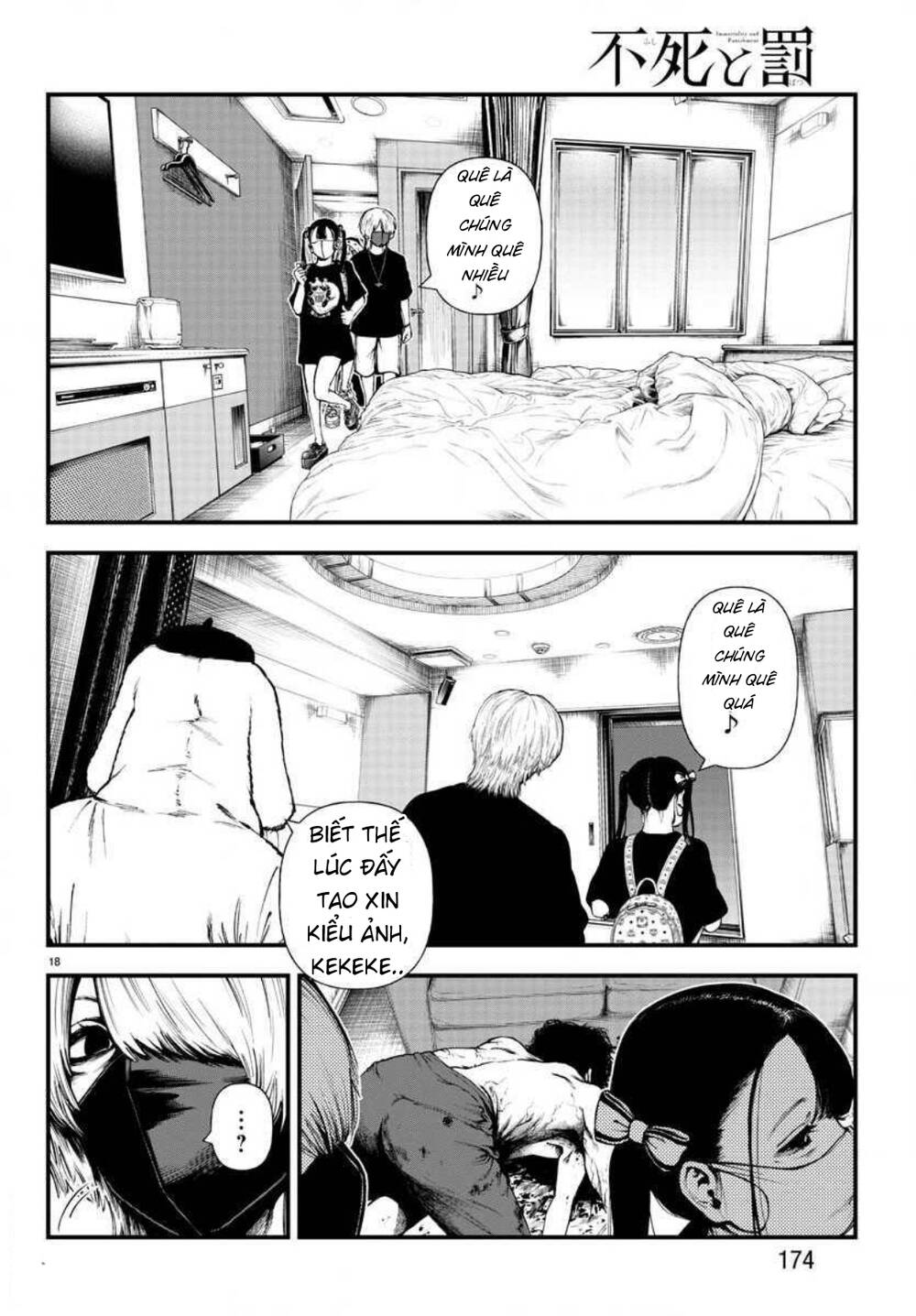 Fushi To Batsu: Đại Dịch Xác Sống: Chapter 8