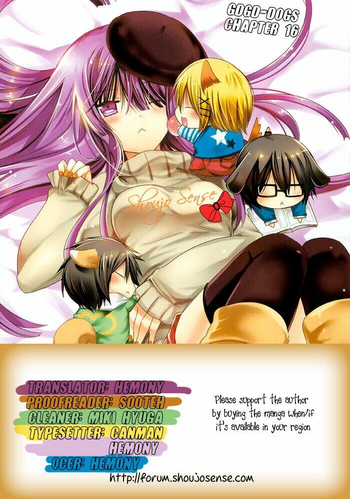 Gdgd-Dogs: Chapter 16