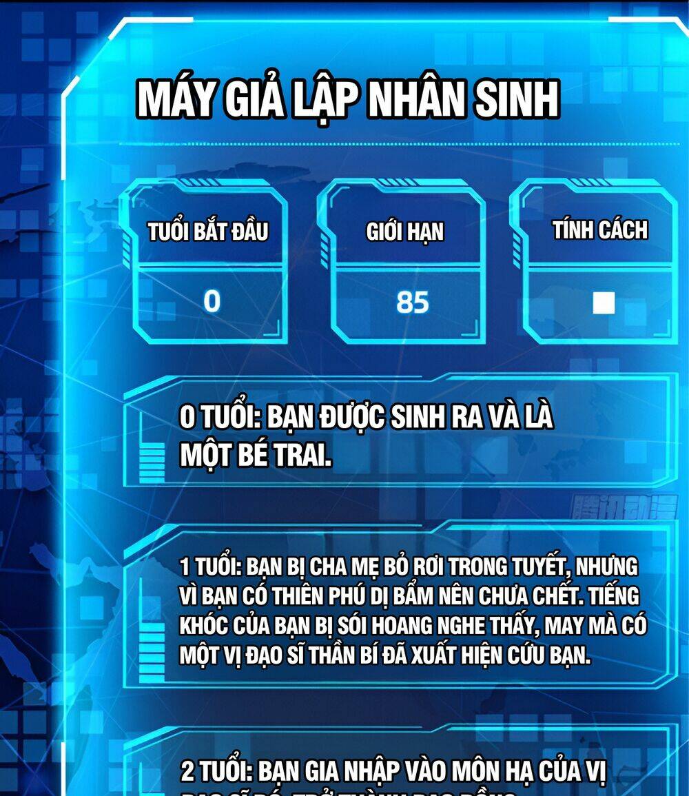 Giả Lập Tu Hành Của Ta: Chapter 1