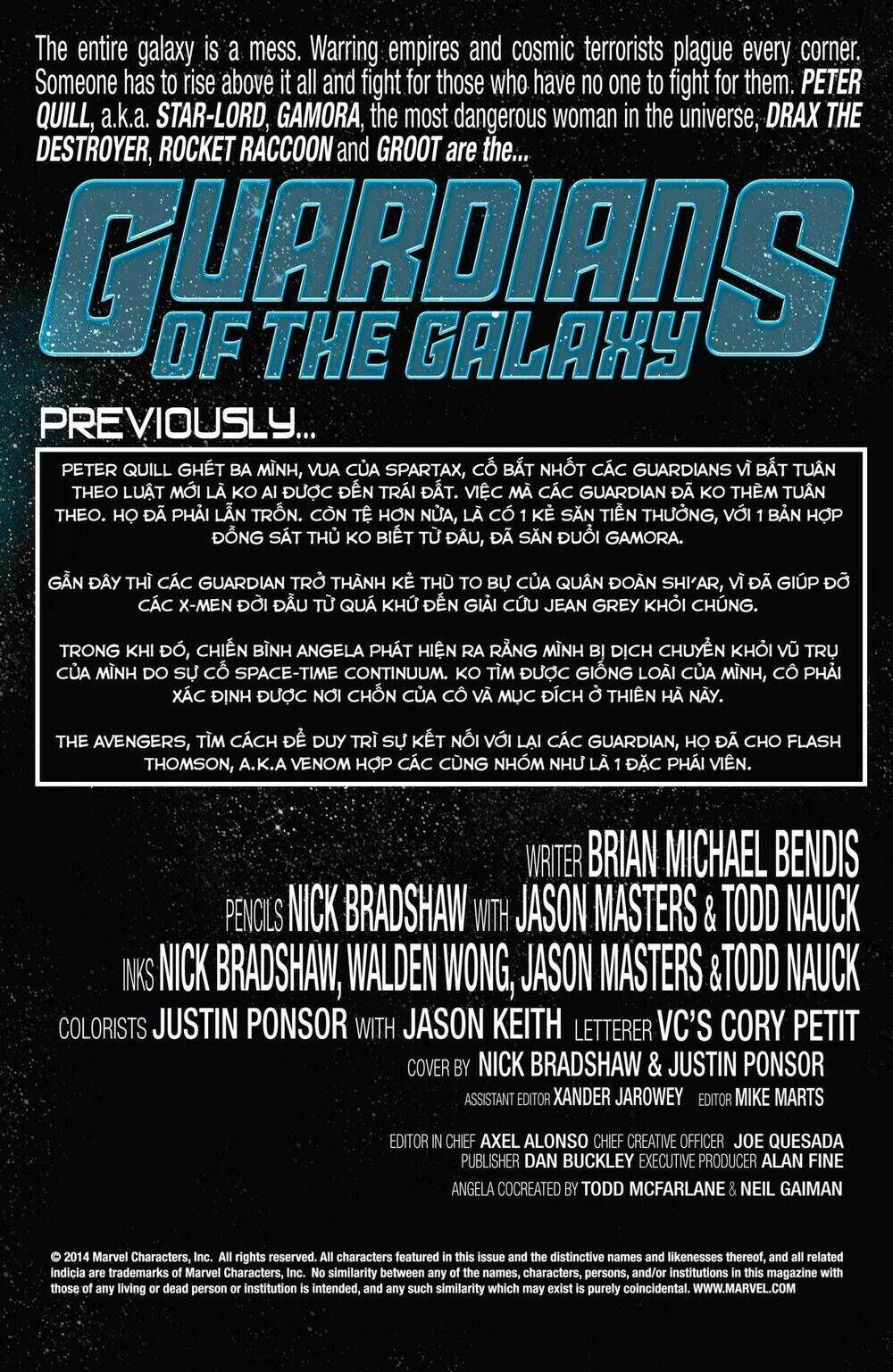 Guardians Of The Galaxy V3 2013: Chapter 14