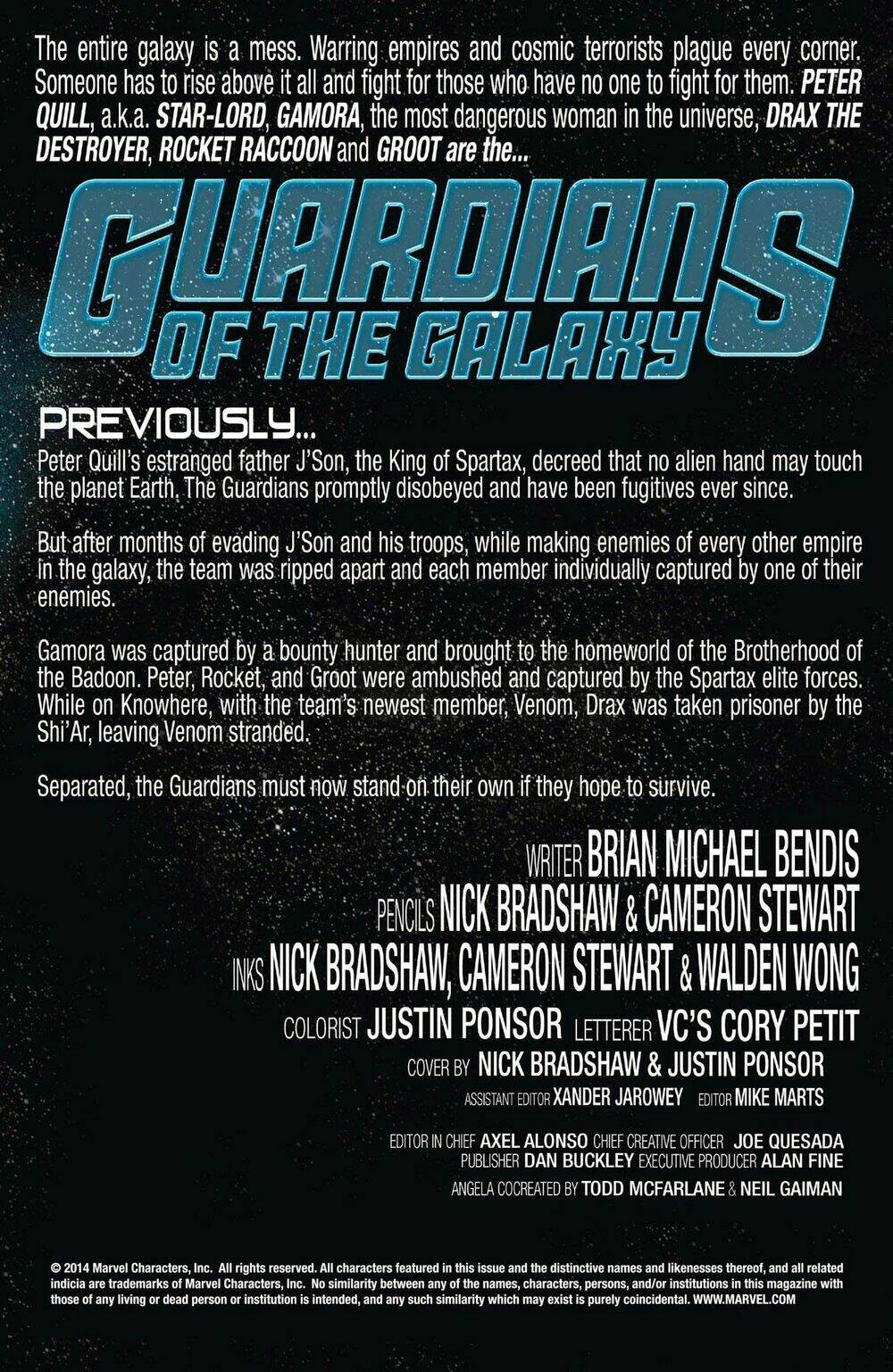 Guardians Of The Galaxy V3 2013: Chapter 15