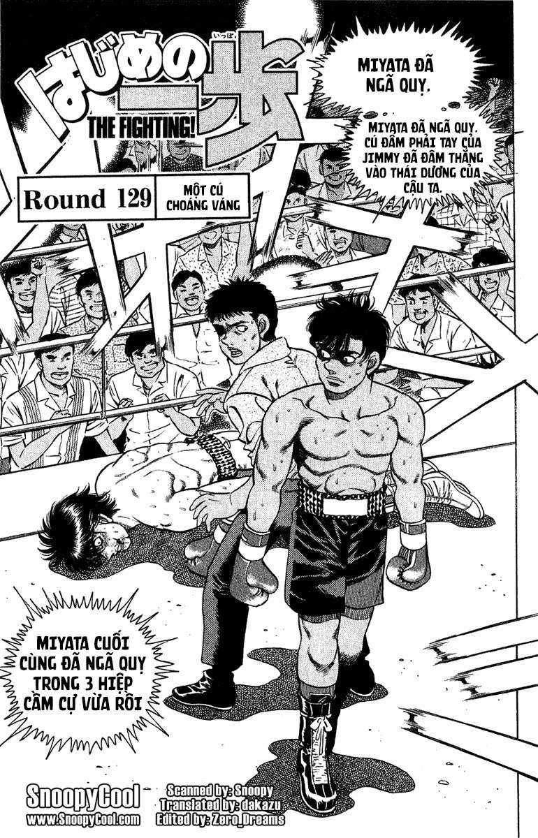 Hajime No Ippo: Chapter 129