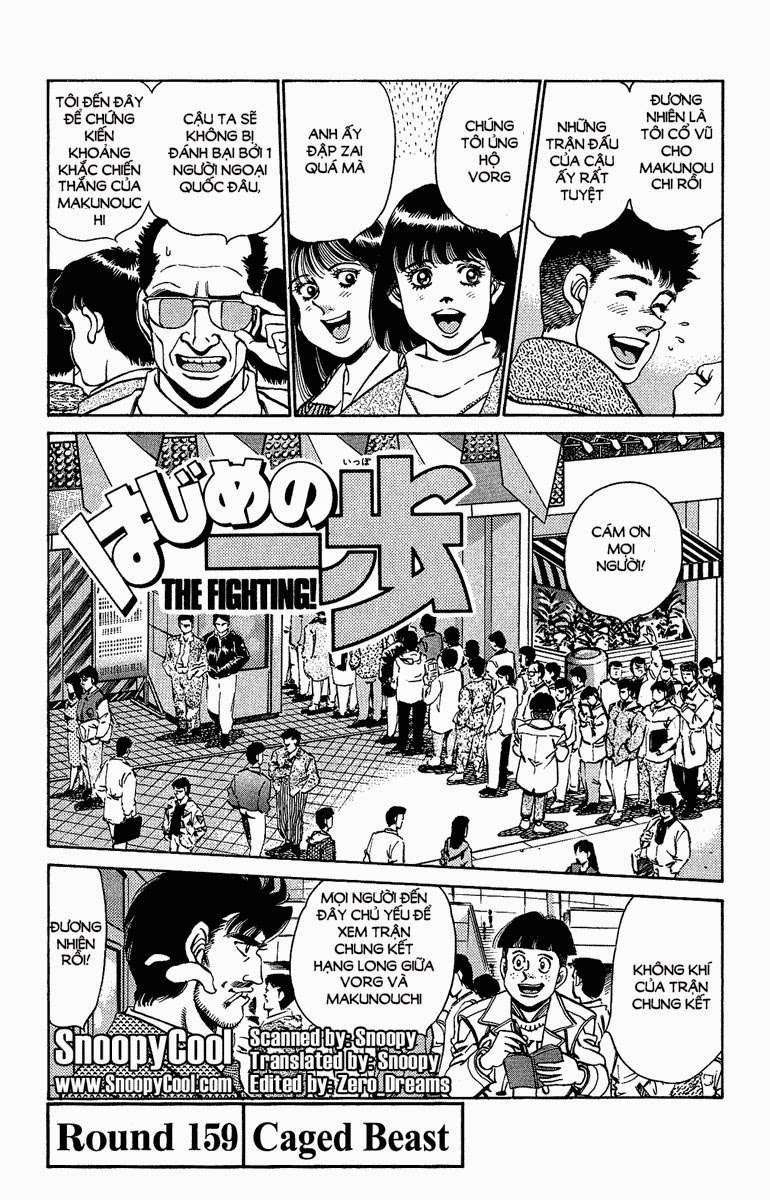 Hajime No Ippo: Chapter 159