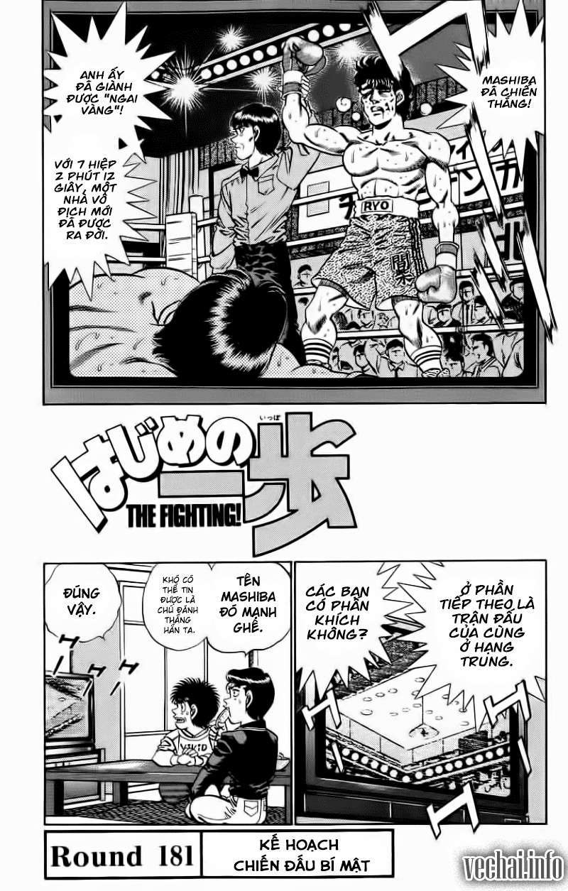 Hajime No Ippo: Chapter 181
