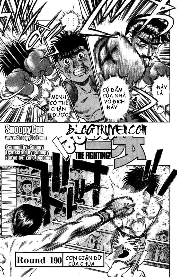 Hajime No Ippo: Chapter 190