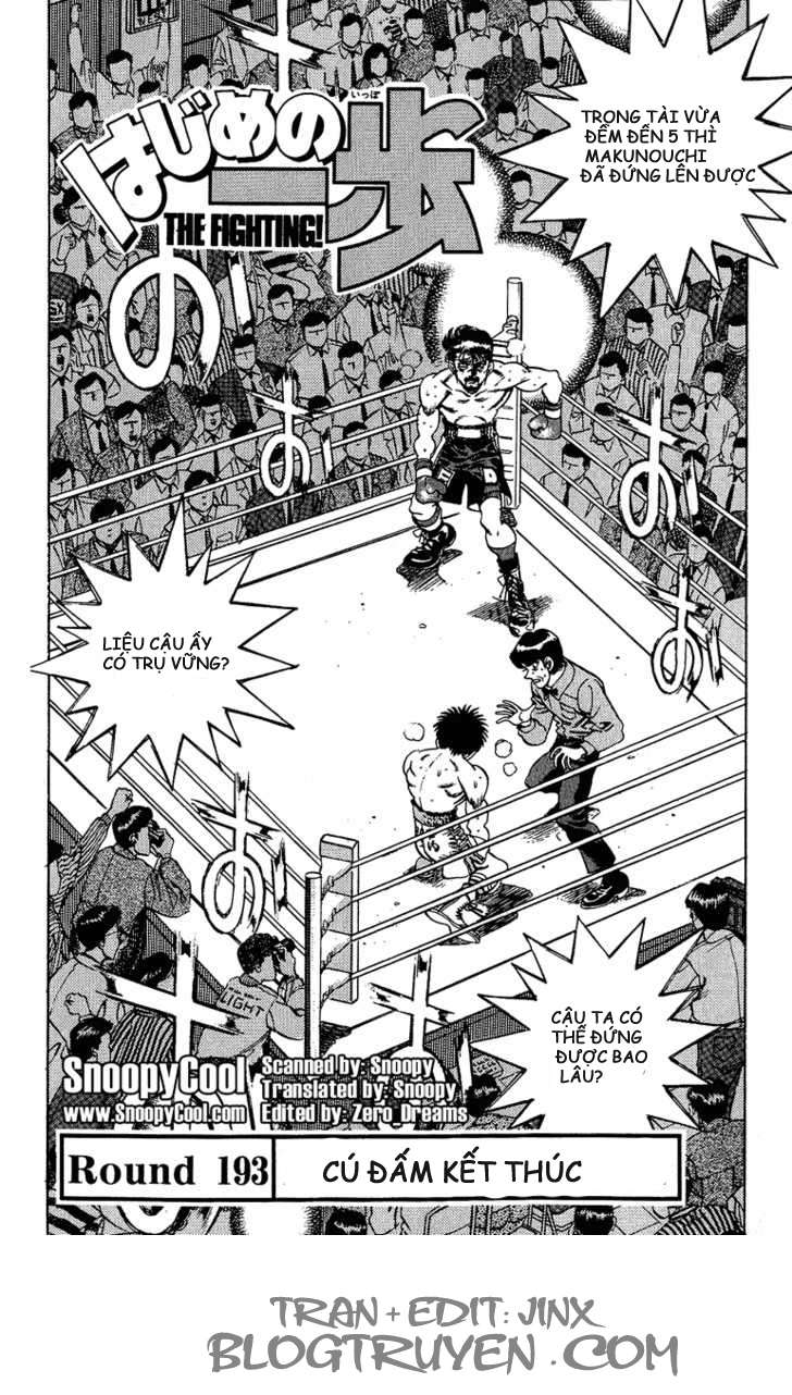 Hajime No Ippo: Chapter 193