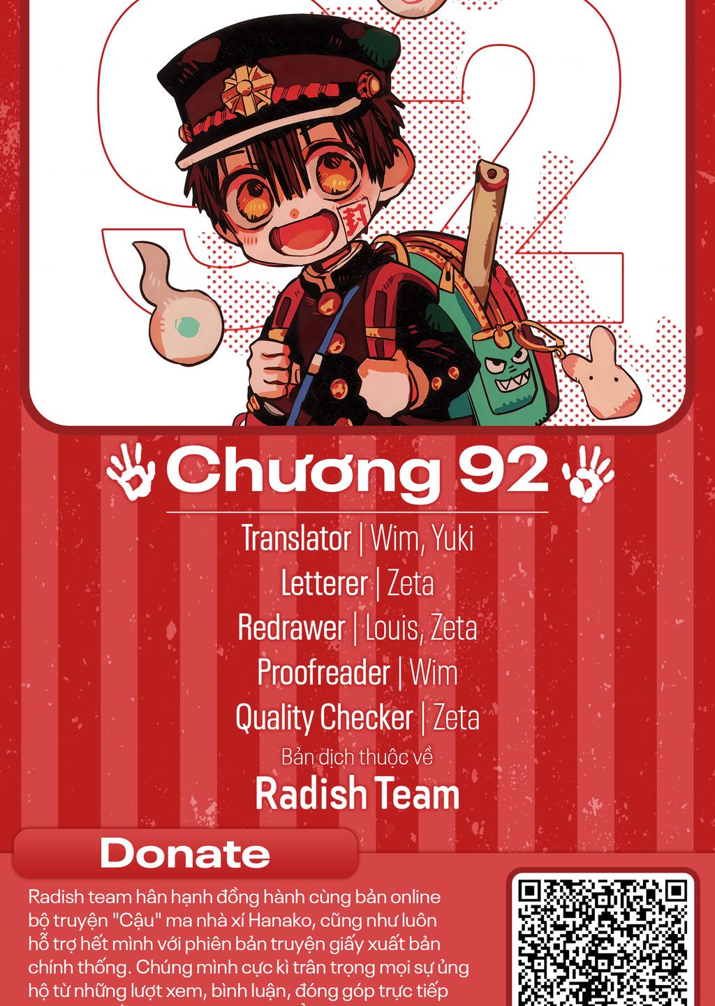 Hanako-Kun Nhà Xí: Chapter 92