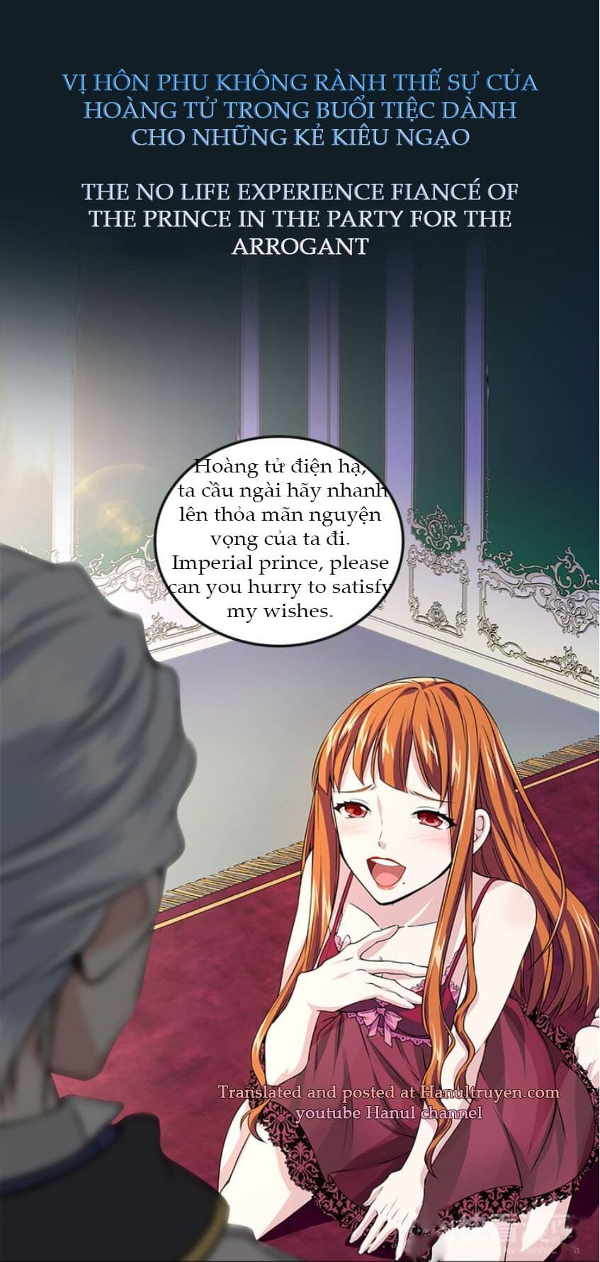 Hành Trình Thuần Hóa Đế Vương Máu Lạnh ( Between Two Lips): Chapter 1
