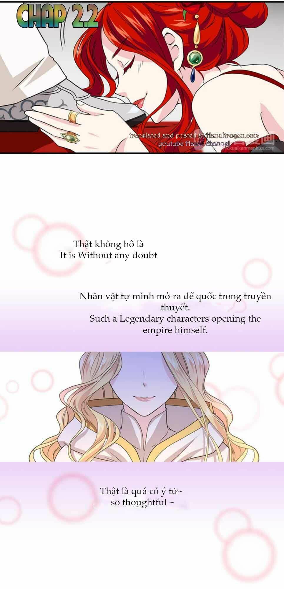 Hành Trình Thuần Hóa Đế Vương Máu Lạnh ( Between Two Lips): Chapter 2.1