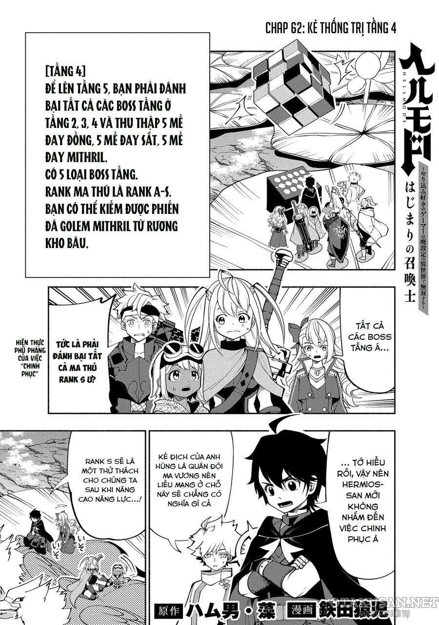 Hell Mode: Yarikomi Suki No Gamer Wa Hai Settei No Isekai De Musou Suru: Chapter 62