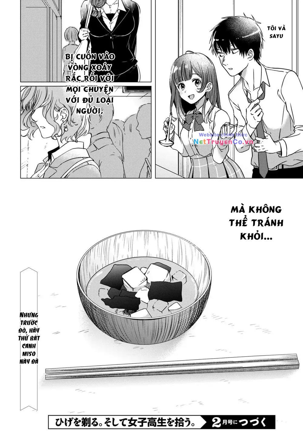 Hige Wo Soru. Soshite Joshikosei Wo Hirou: Chapter 1