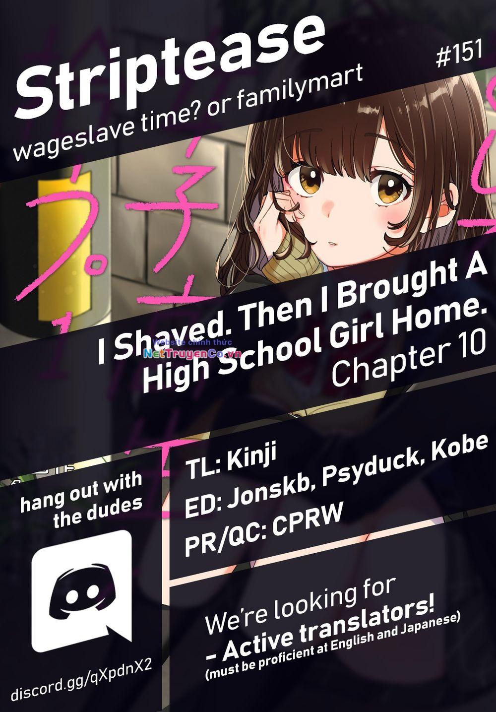 Hige Wo Soru. Soshite Joshikosei Wo Hirou: Chapter 10