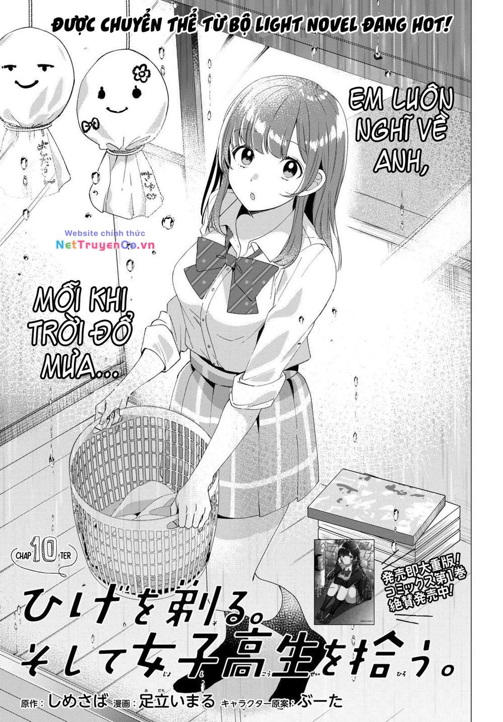 Hige Wo Soru. Soshite Joshikosei Wo Hirou: Chapter 10