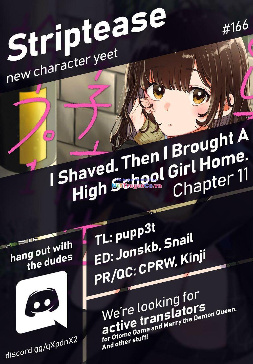 Hige Wo Soru. Soshite Joshikosei Wo Hirou: Chapter 11