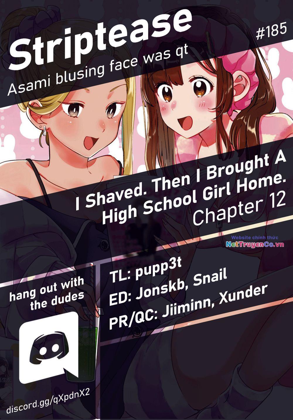 Hige Wo Soru. Soshite Joshikosei Wo Hirou: Chapter 12