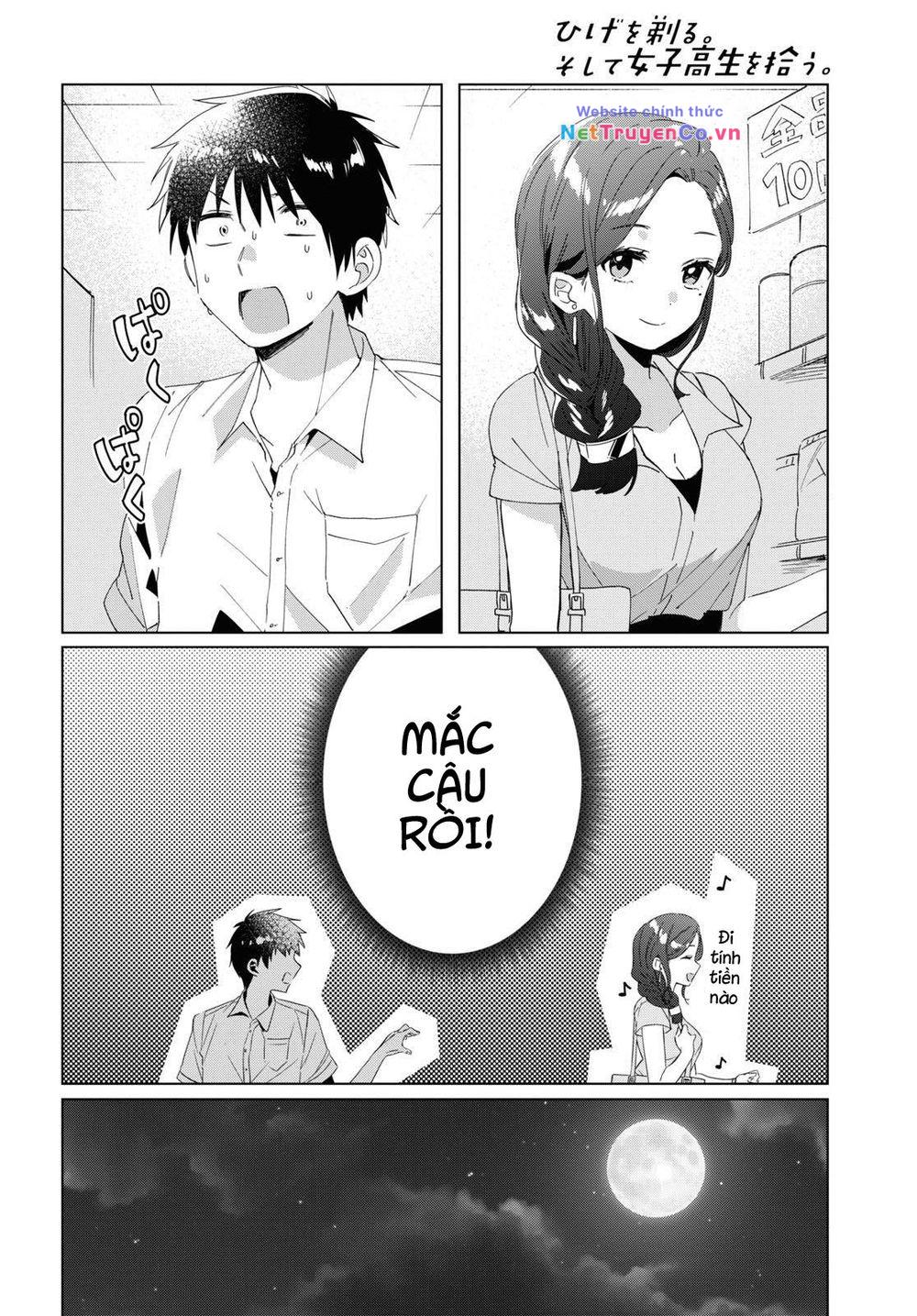 Hige Wo Soru. Soshite Joshikosei Wo Hirou: Chapter 15