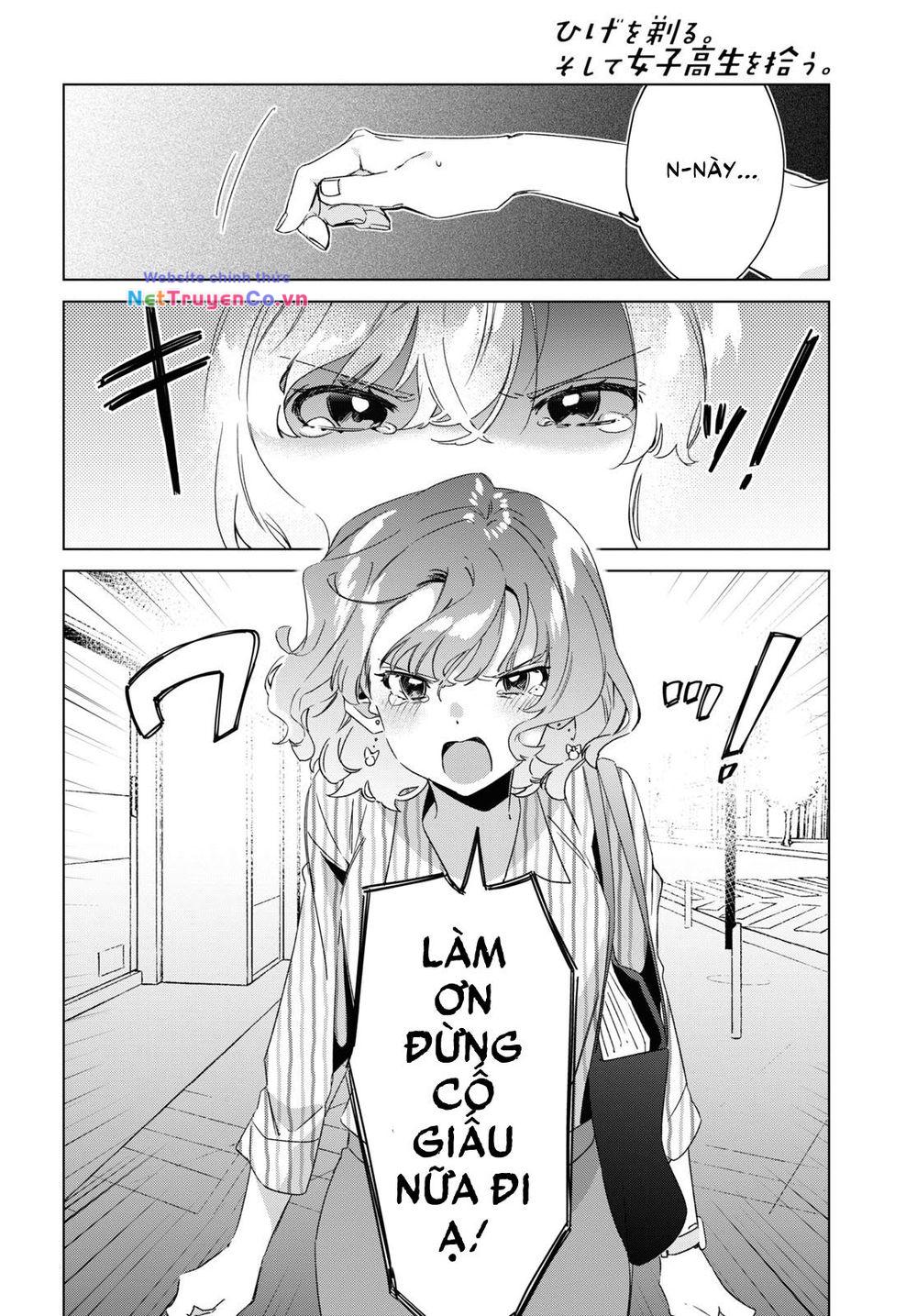 Hige Wo Soru. Soshite Joshikosei Wo Hirou: Chapter 16