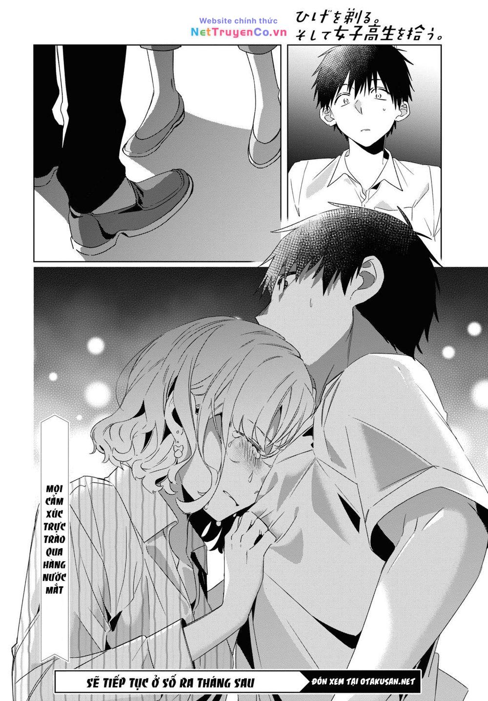 Hige Wo Soru. Soshite Joshikosei Wo Hirou: Chapter 16