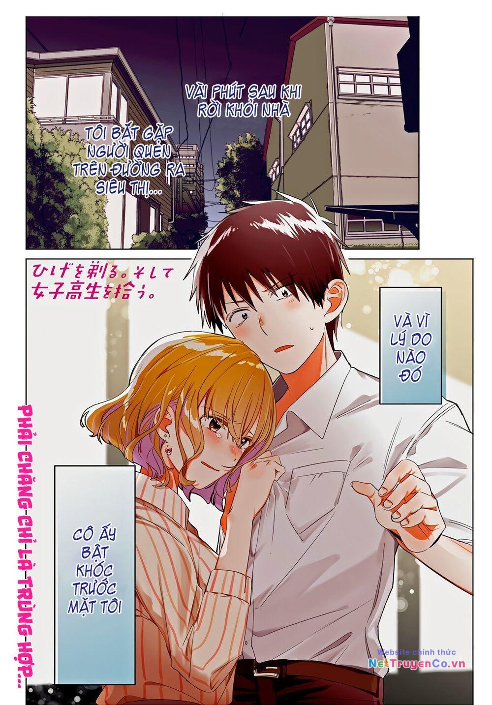 Hige Wo Soru. Soshite Joshikosei Wo Hirou: Chapter 17