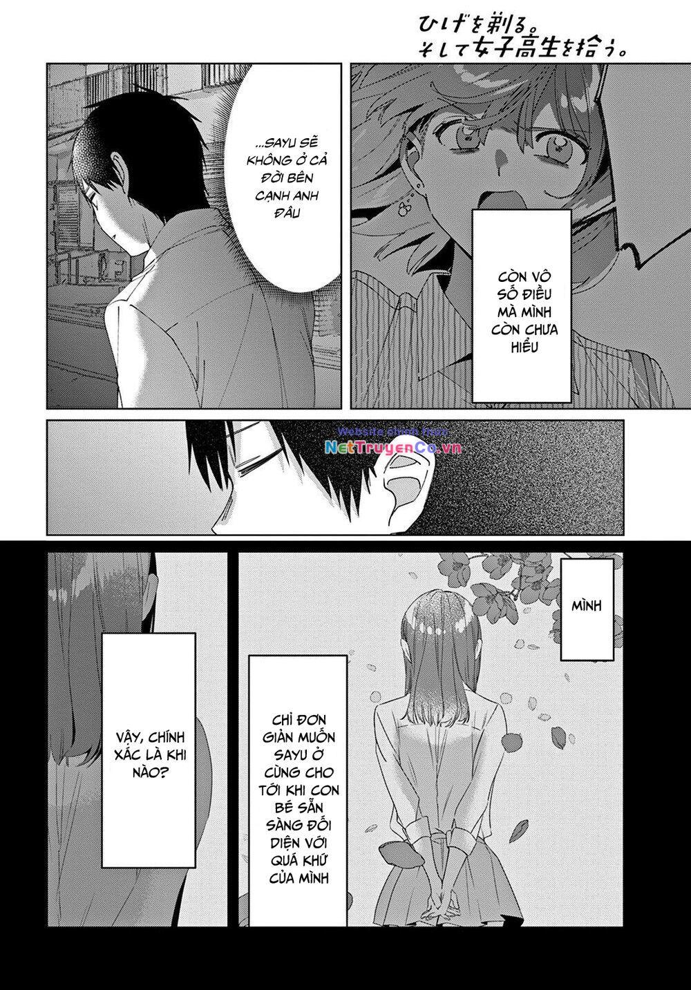 Hige Wo Soru. Soshite Joshikosei Wo Hirou: Chapter 17