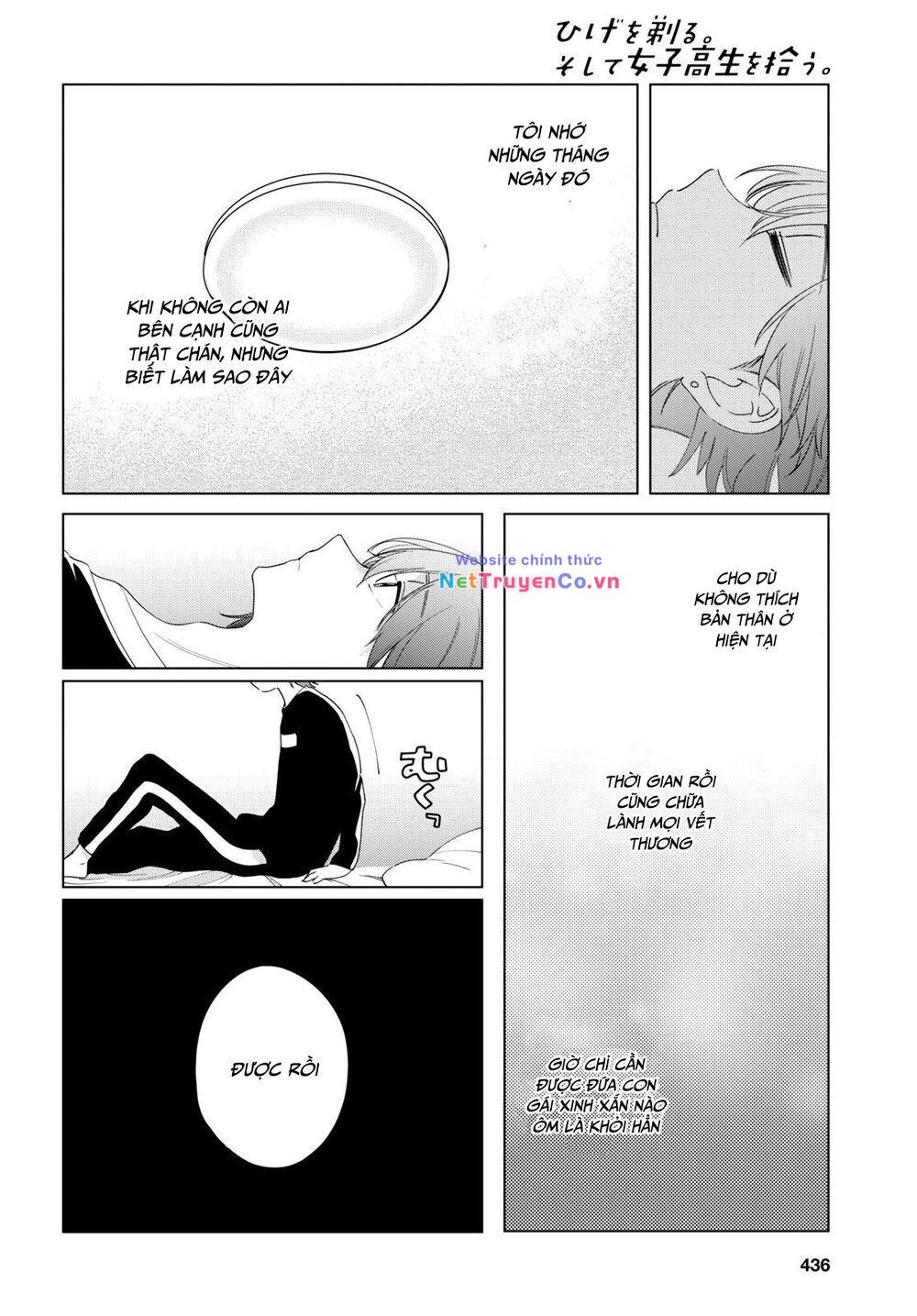 Hige Wo Soru. Soshite Joshikosei Wo Hirou: Chapter 18