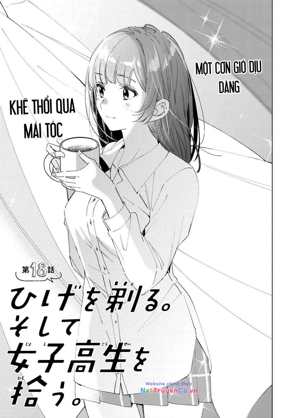 Hige Wo Soru. Soshite Joshikosei Wo Hirou: Chapter 18
