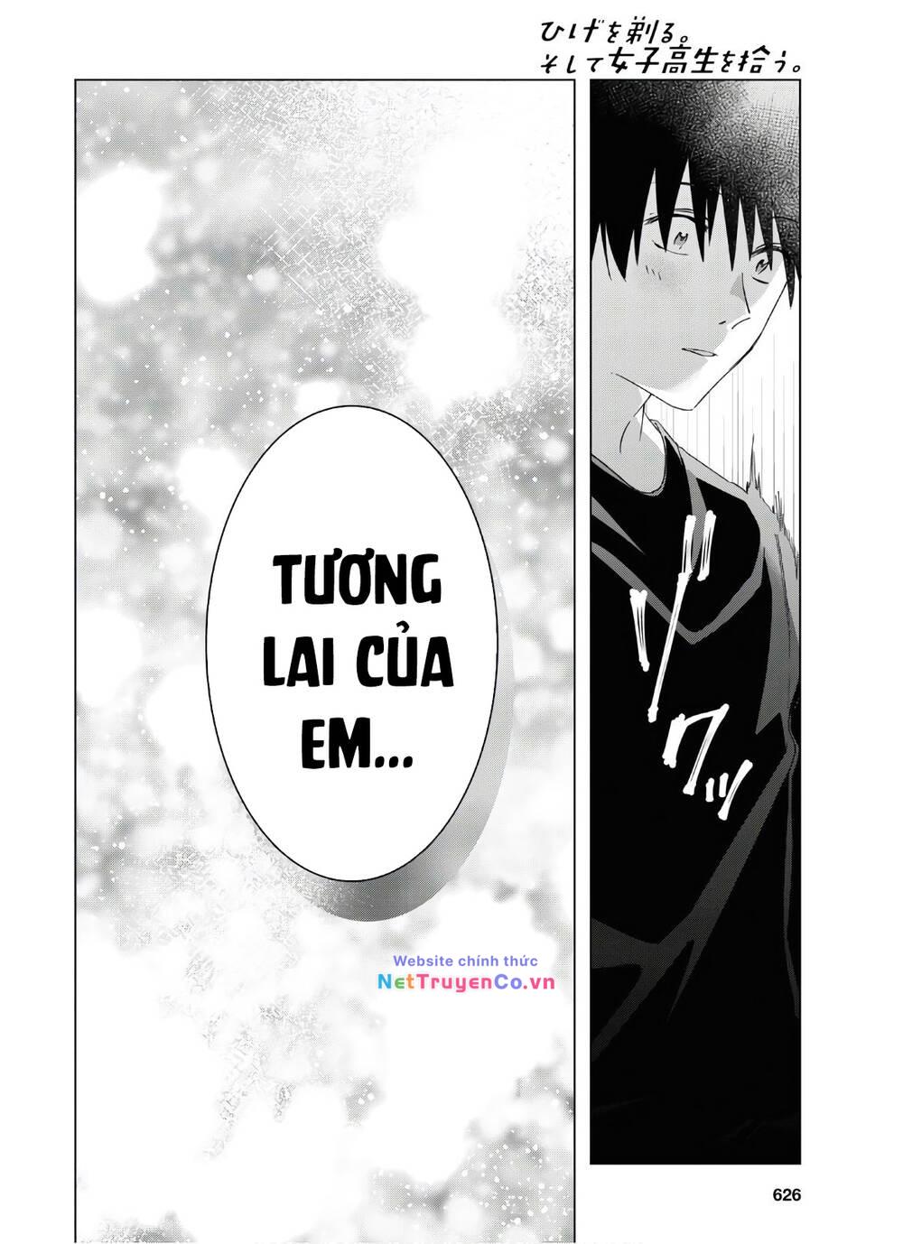 Hige Wo Soru. Soshite Joshikosei Wo Hirou: Chapter 25