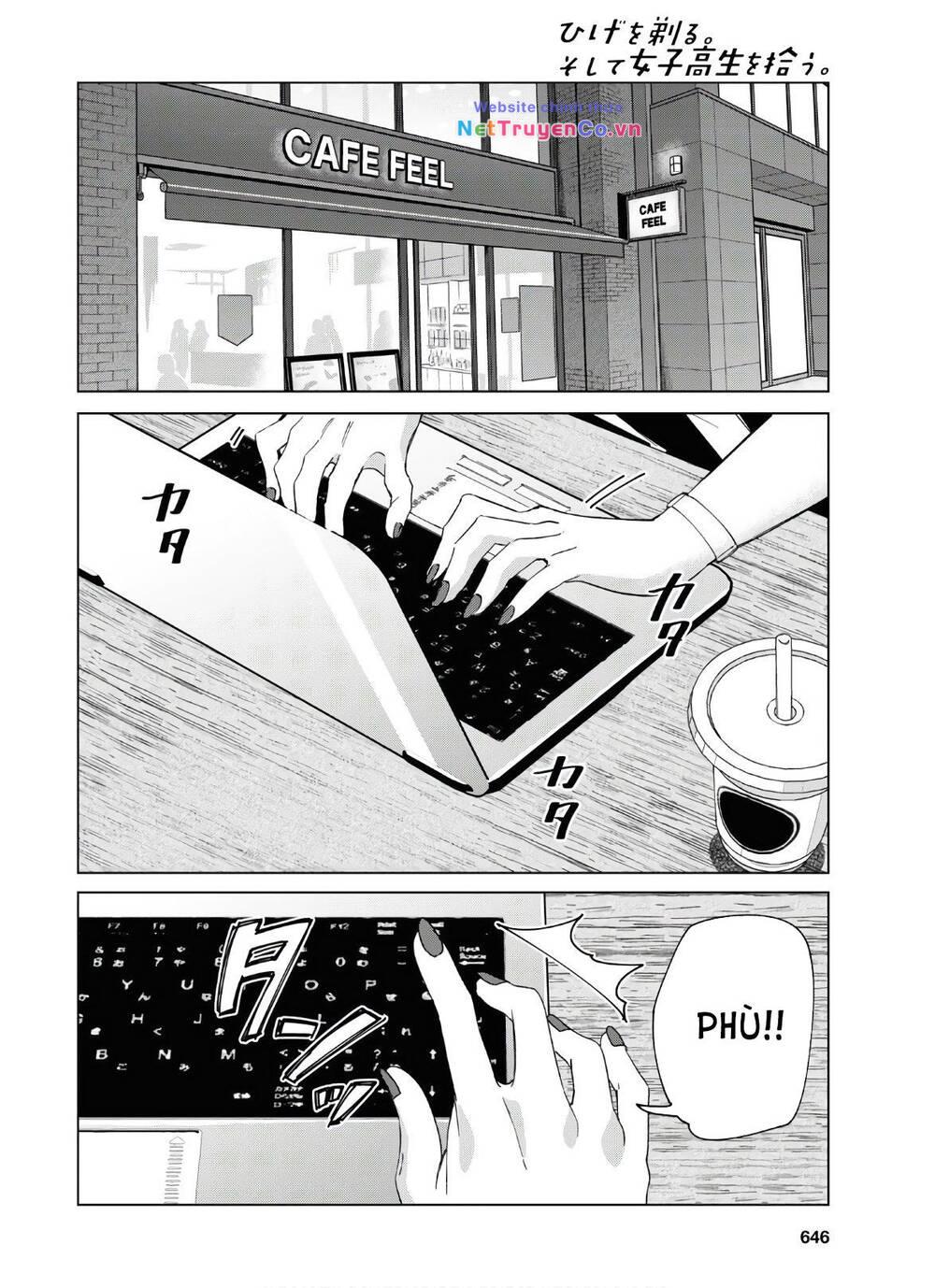 Hige Wo Soru. Soshite Joshikosei Wo Hirou: Chapter 25