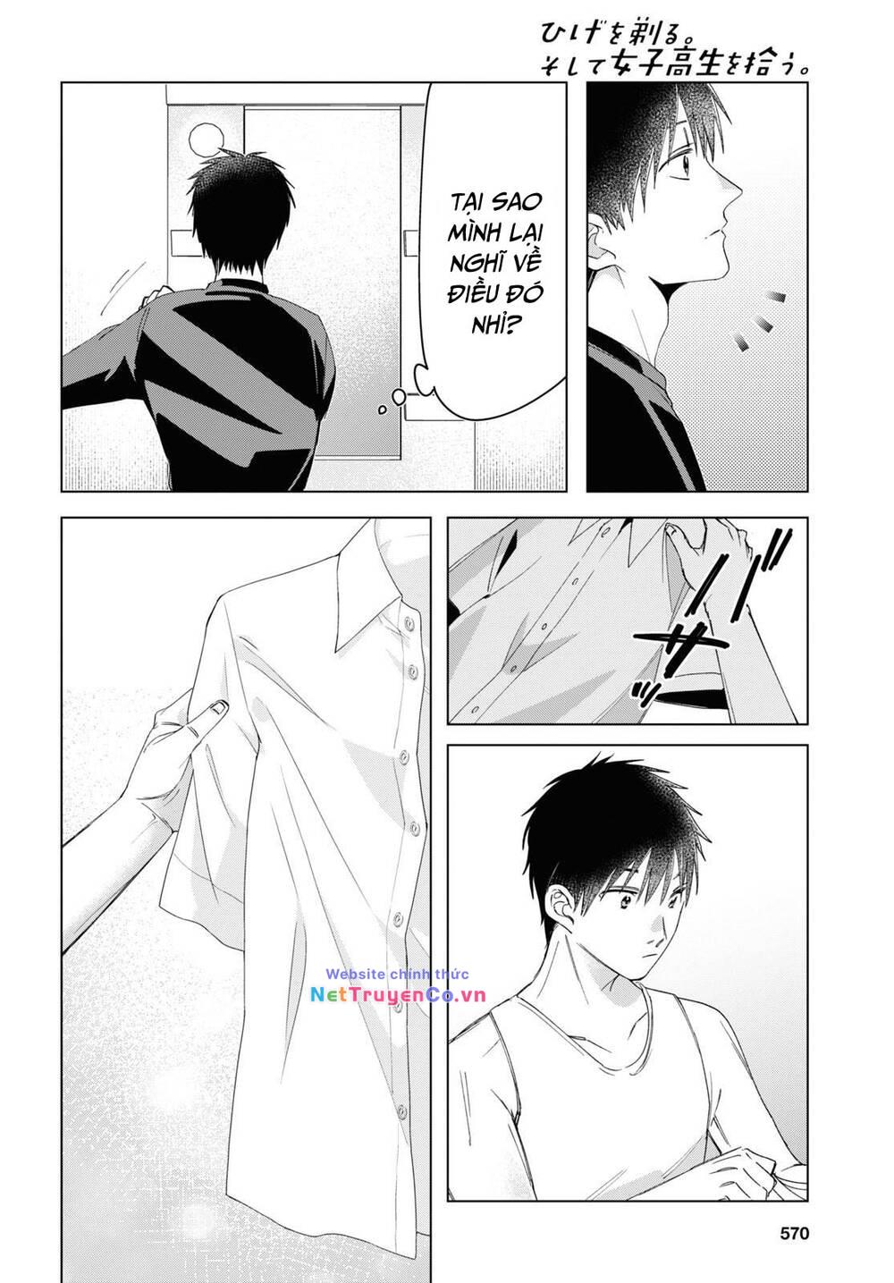 Hige Wo Soru. Soshite Joshikosei Wo Hirou: Chapter 26