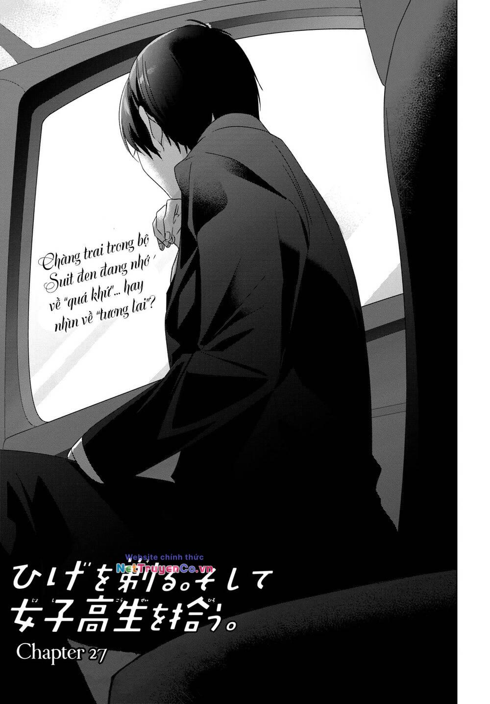 Hige Wo Soru. Soshite Joshikosei Wo Hirou: Chapter 27