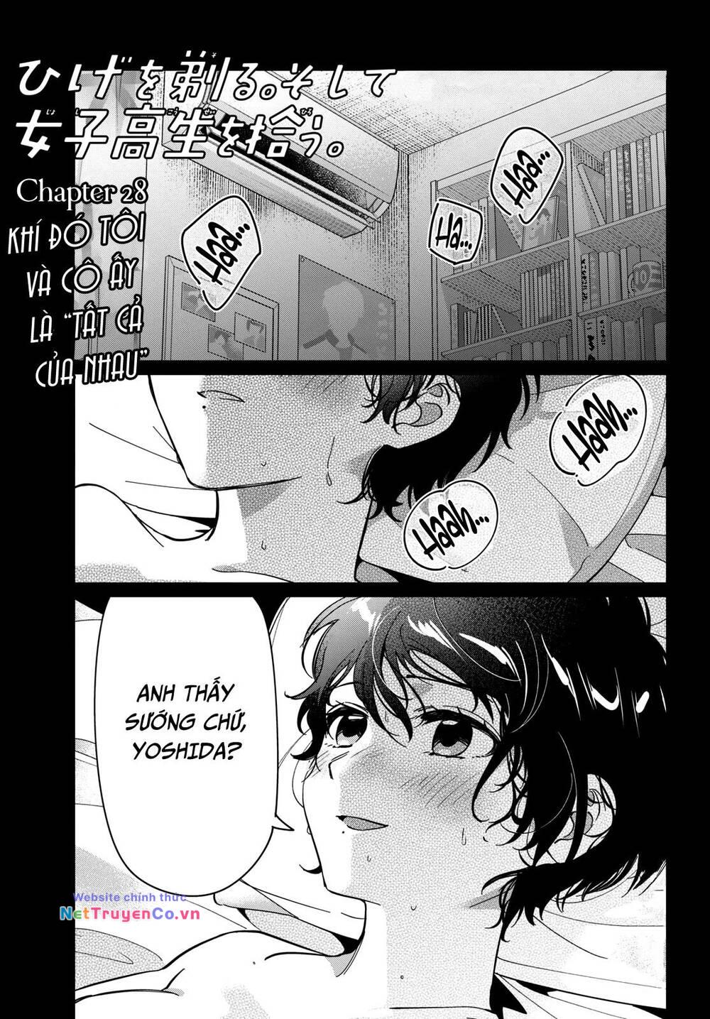 Hige Wo Soru. Soshite Joshikosei Wo Hirou: Chapter 28