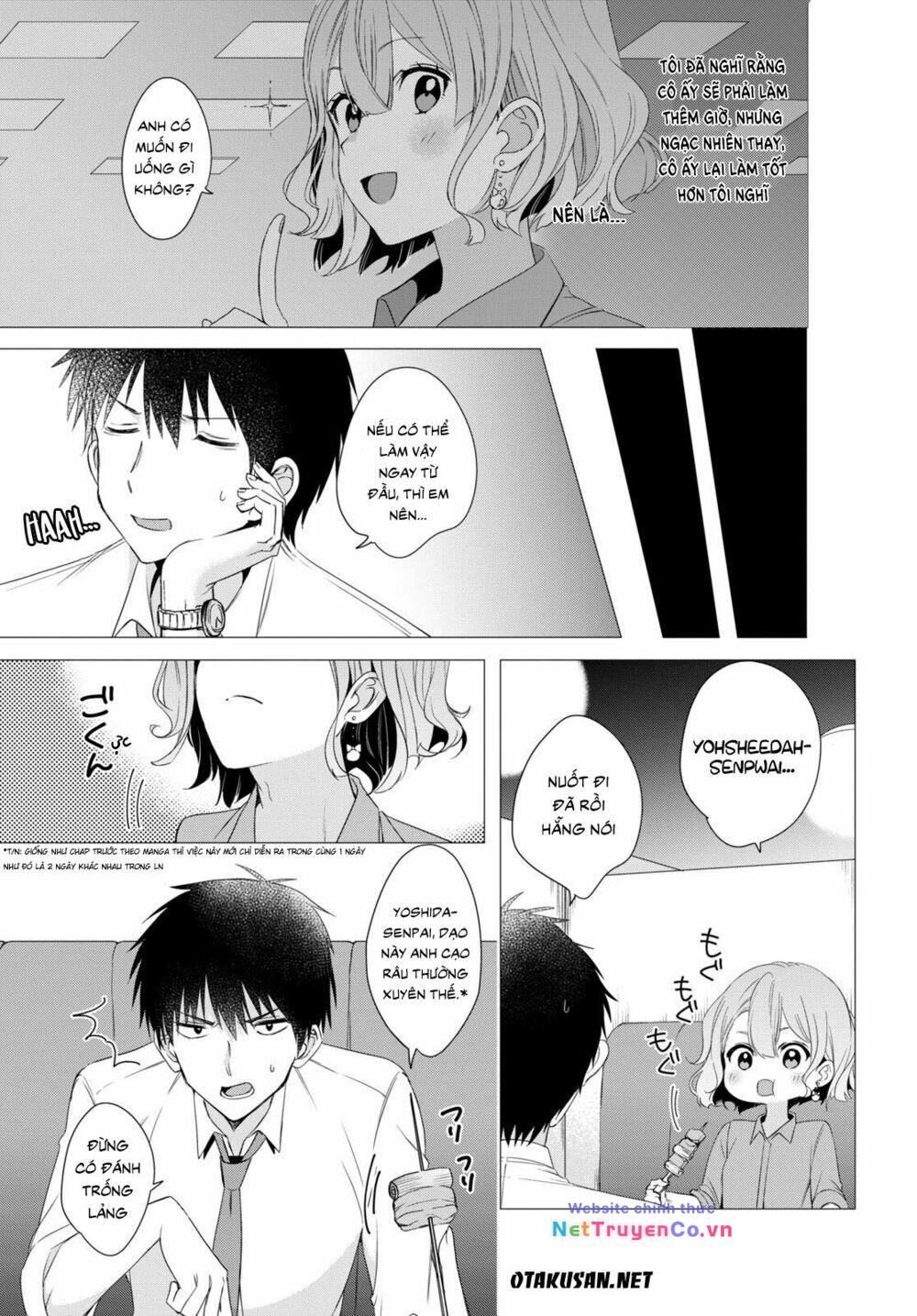 Hige Wo Soru. Soshite Joshikosei Wo Hirou: Chapter 3